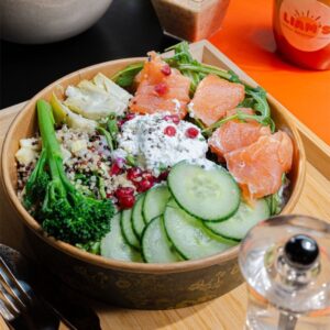 Salmon quinoa