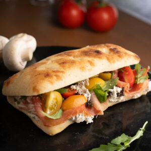 Tomate mozza (toasted)